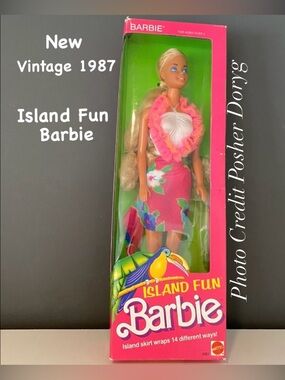 Vintage 1987 Island Fun Barbie